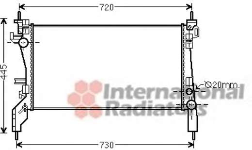 Радиатор, охлаждение двигателя