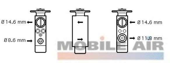 Расширительный клапан, кондиционер
