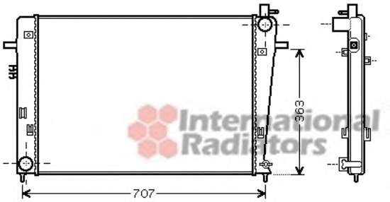 Радиатор, охлаждение двигателя