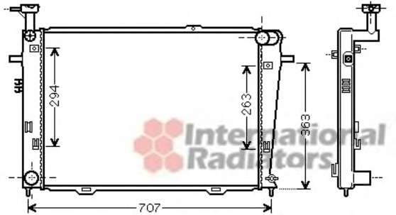 Радиатор, охлаждение двигателя