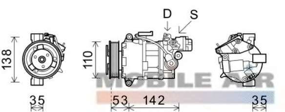 Компрессор, кондиционер