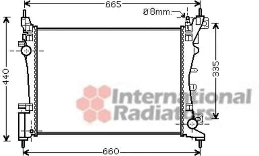 Радиатор, охлаждение двигателя
