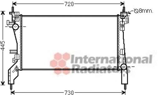 Радиатор, охлаждение двигателя