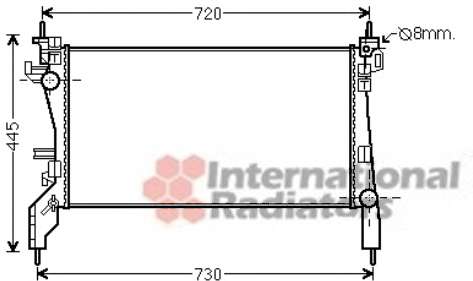 Радиатор, охлаждение двигателя