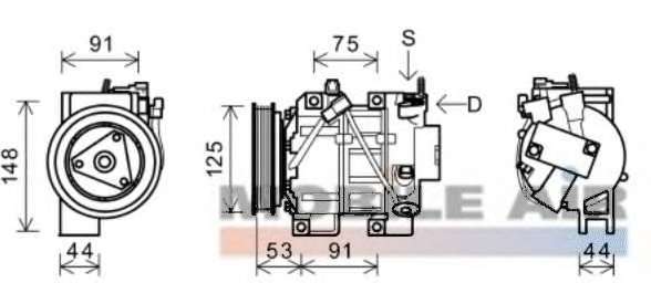 Компрессор, кондиционер
