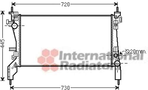 Радиатор, охлаждение двигателя