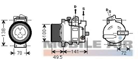 Компрессор, кондиционер