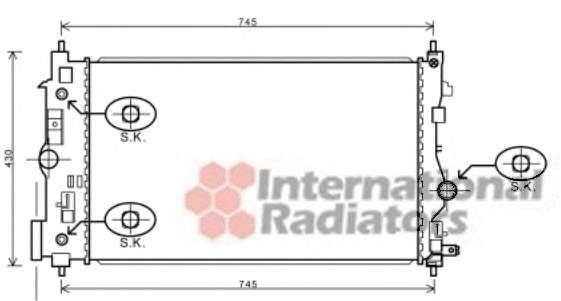 Радиатор, охлаждение двигателя