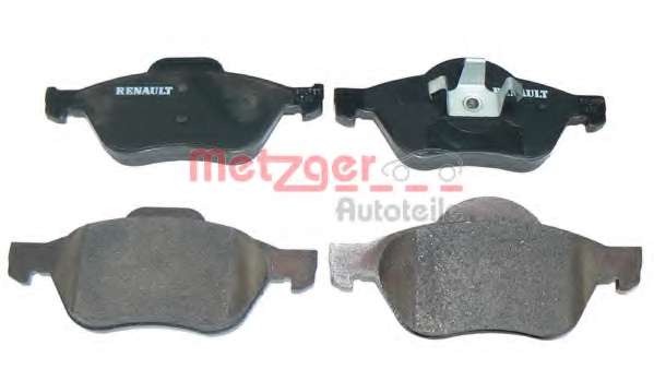 Гальмівні колодки, дискове гальмо (набір)