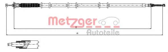 Трос, стояночная тормозная система