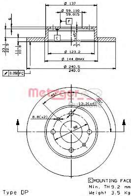 Тормозной диск