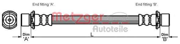 Тормозной шланг