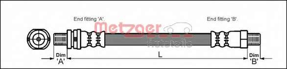 Тормозной шланг