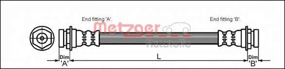 Тормозной шланг