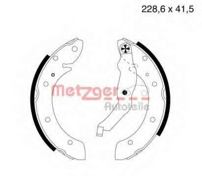 Гальмівні колодки (набір)