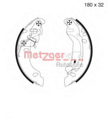 Комплект тормозных колодок