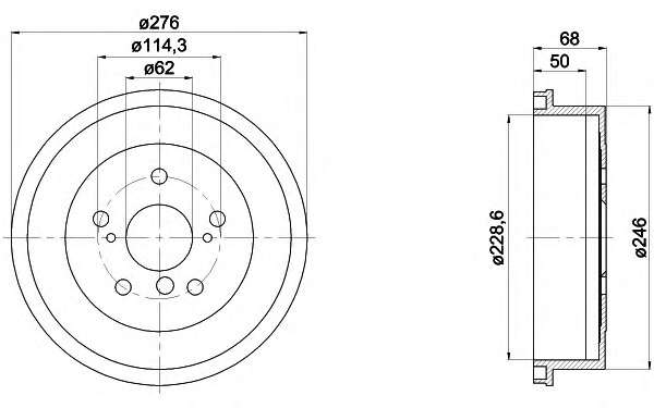 Тормозной барабан