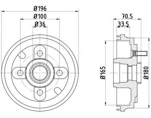 Тормозной барабан