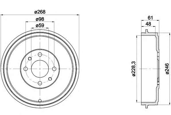 Тормозной барабан