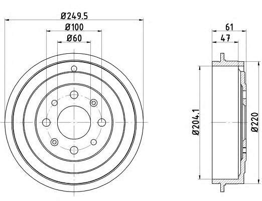 Тормозной барабан