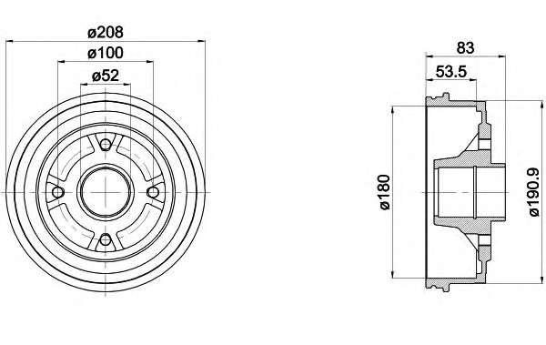 Тормозной барабан