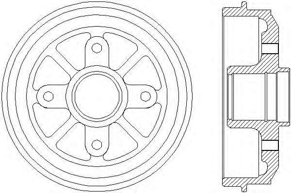 Тормозной барабан