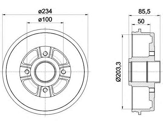 Тормозной барабан