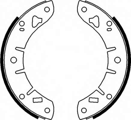 Комплект тормозных колодок