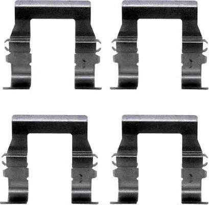 Комплектующие, колодки дискового тормоза