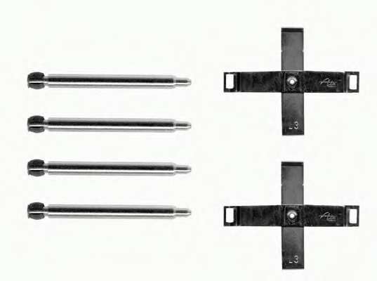 Комплектующие, колодки дискового тормоза