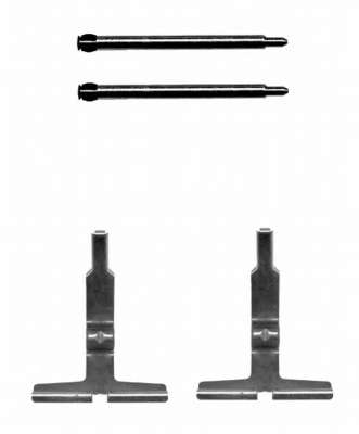 Комплектующие, колодки дискового тормоза