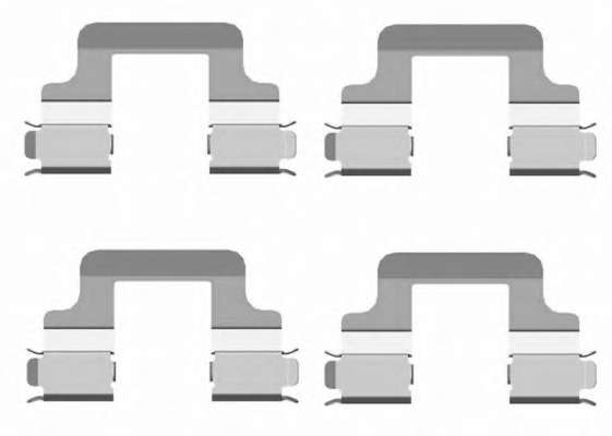 Комплектующие, колодки дискового тормоза