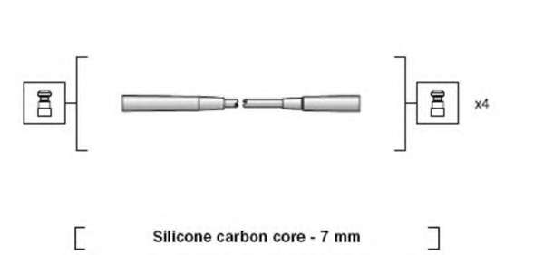 Комплект проводов зажигания