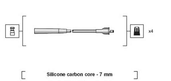 Комплект проводов зажигания