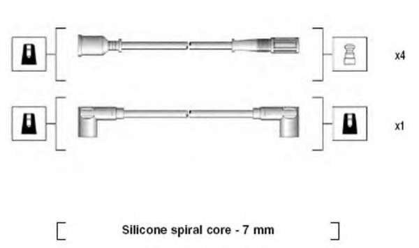 Комплект проводов зажигания