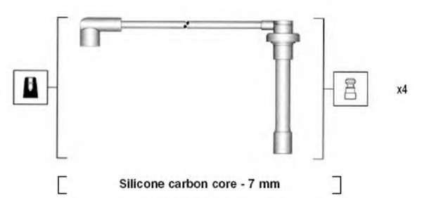 Комплект проводов зажигания