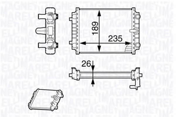 Радиатор, охлаждение двигателя