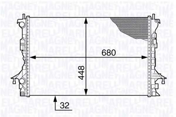 Радиатор, охлаждение двигателя
