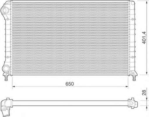 Радиатор, охлаждение двигателя