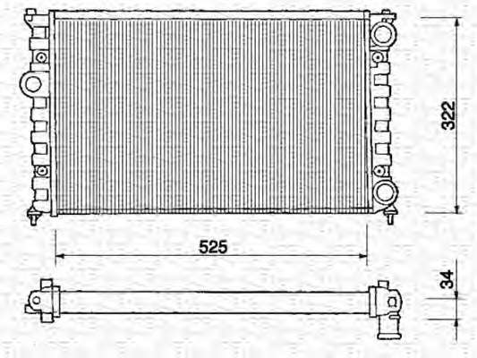 Радиатор, охлаждение двигателя