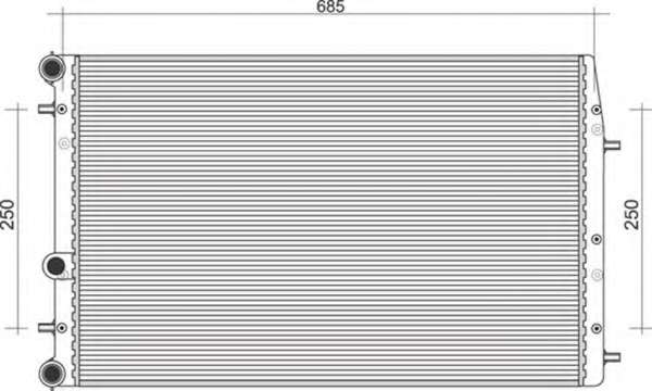 Радиатор, охлаждение двигателя