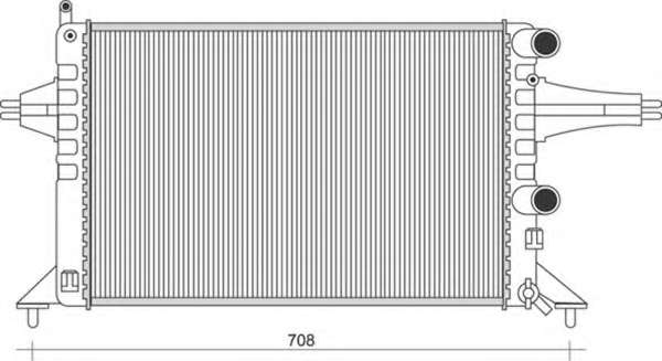 Радиатор, охлаждение двигателя