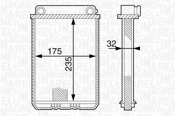 Теплообменник, отопление салона
