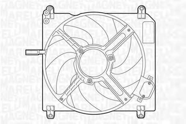 Вентилятор, охлаждение двигателя
