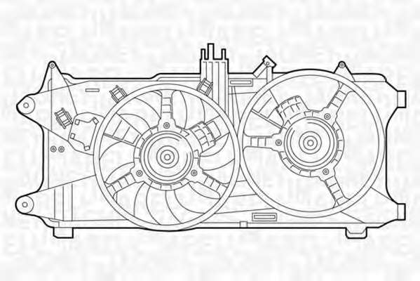 Вентилятор, охлаждение двигателя
