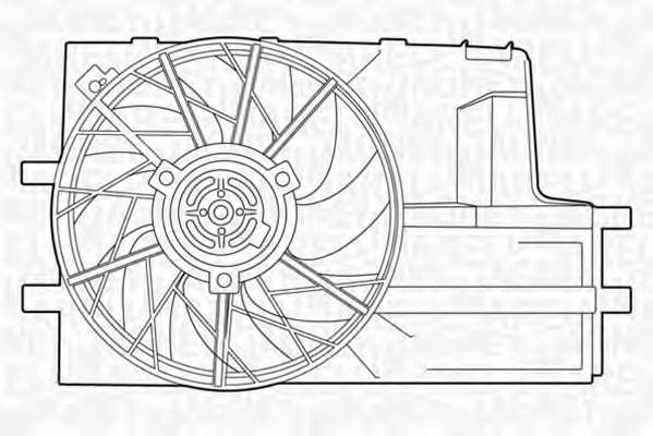 Вентилятор, охлаждение двигателя