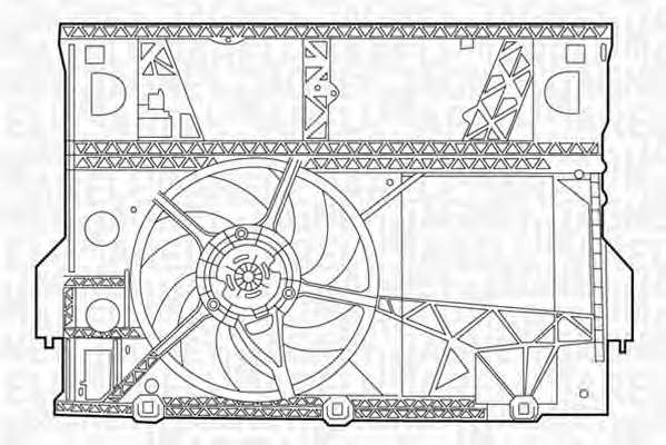 Вентилятор, охлаждение двигателя