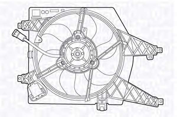 Вентилятор, охлаждение двигателя