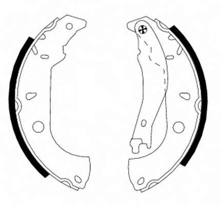 Комплект тормозных колодок