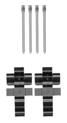 комплект принадлежностей, тормозной суппорт